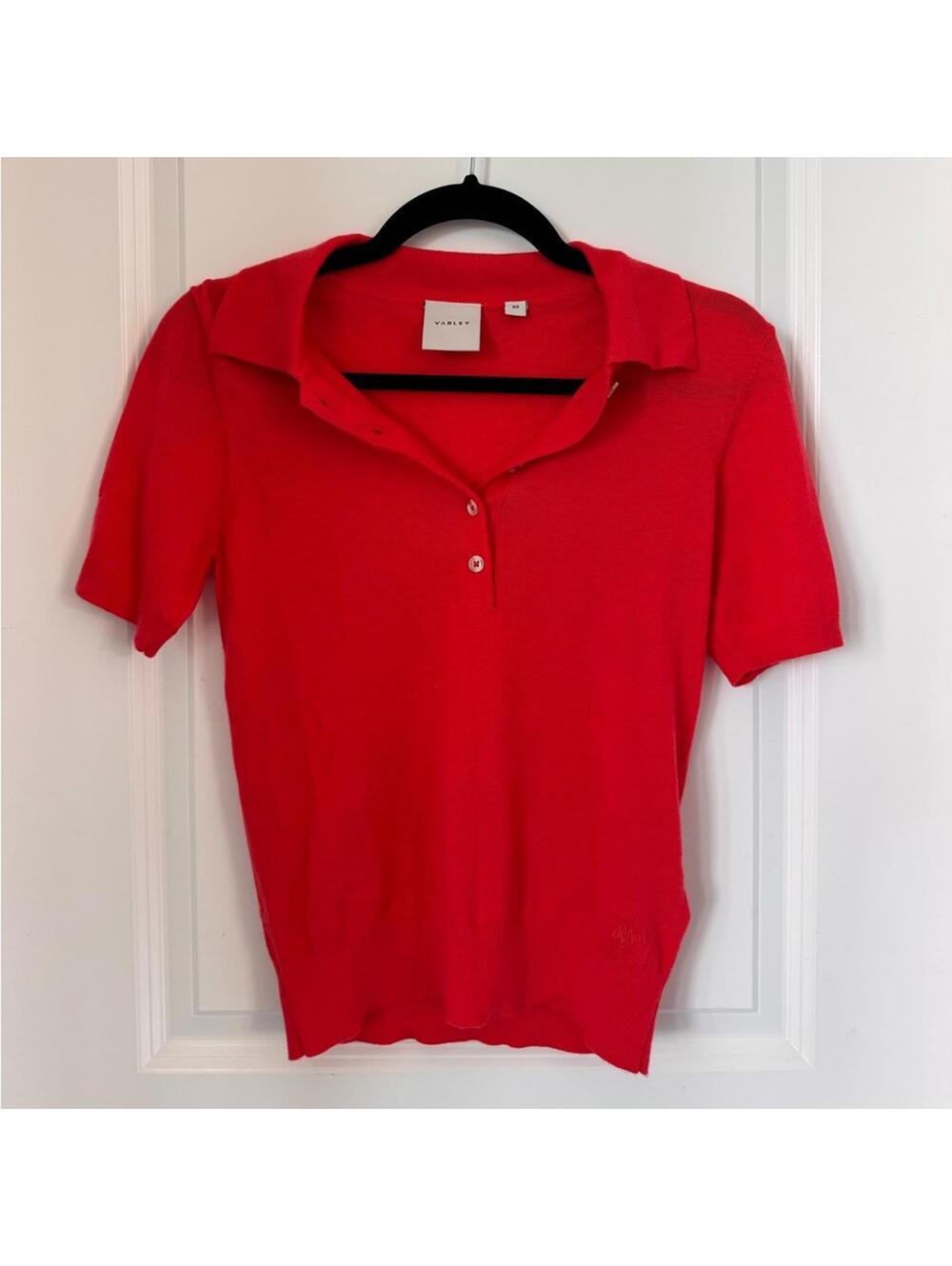 Varley Toni Fine Knit Polo